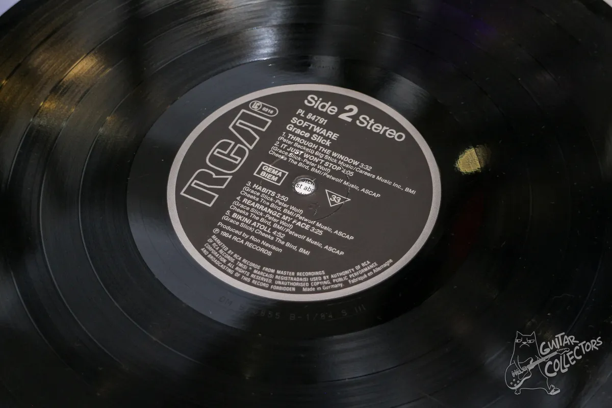 Grace Slick – Software LP Germany 1984 NM/NM