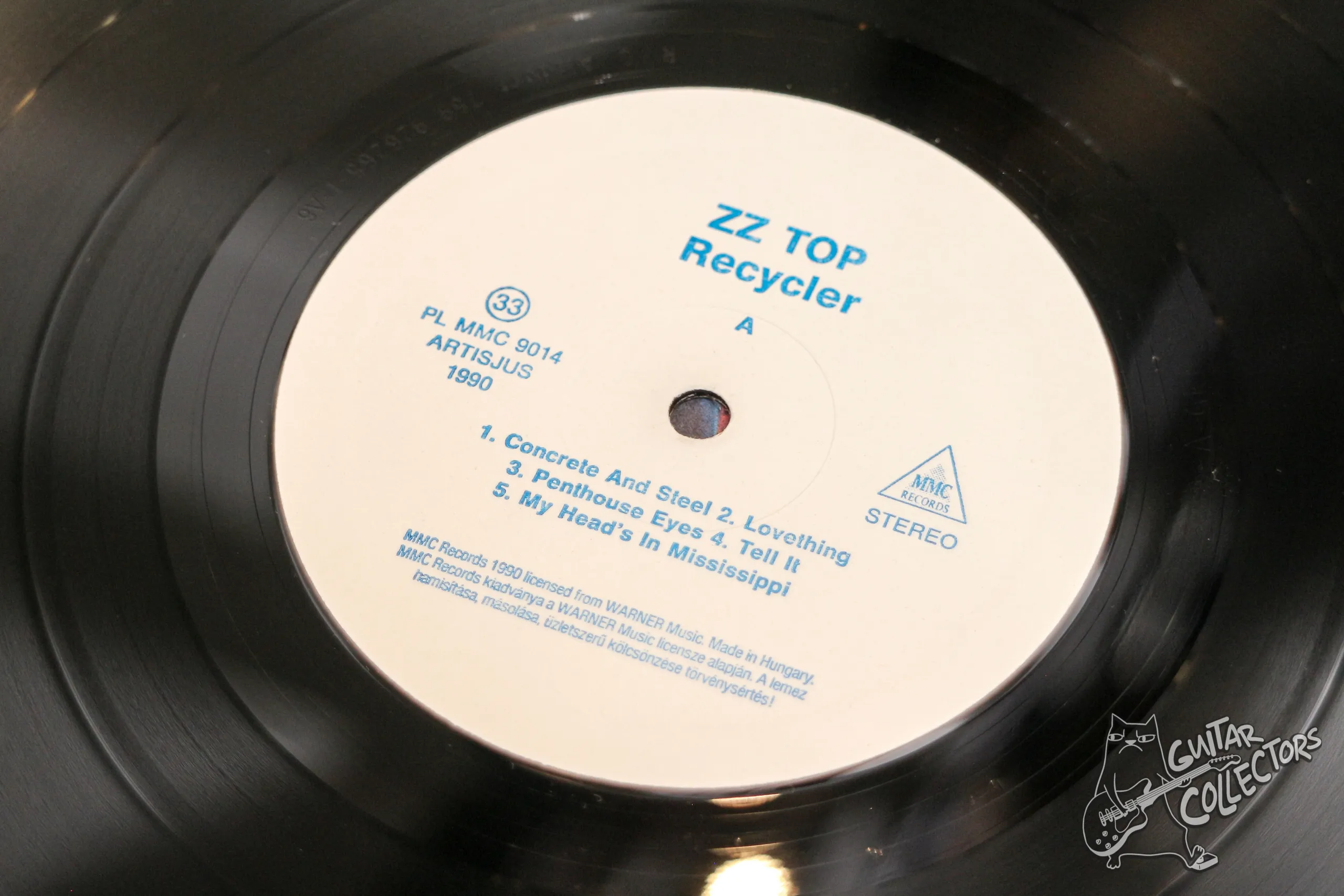 ZZ Top – Recycler LP Hungary 1990 VG/NM