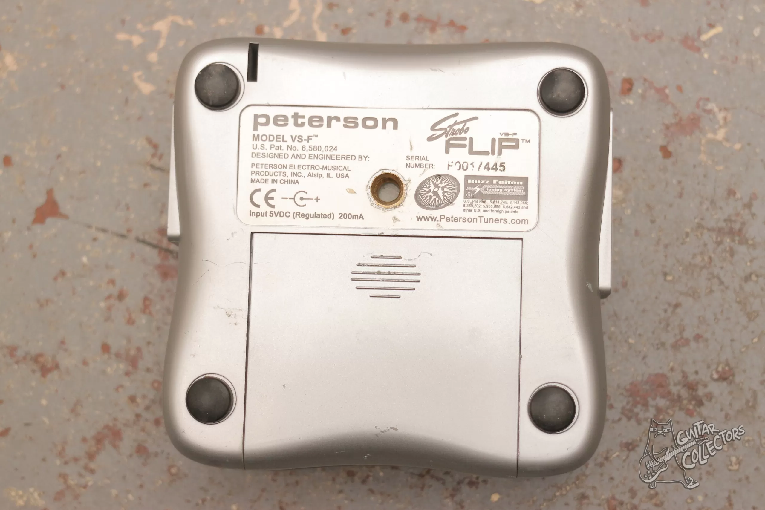 Peterson The Strobo Flip VS F Virtual Strobe Tuner