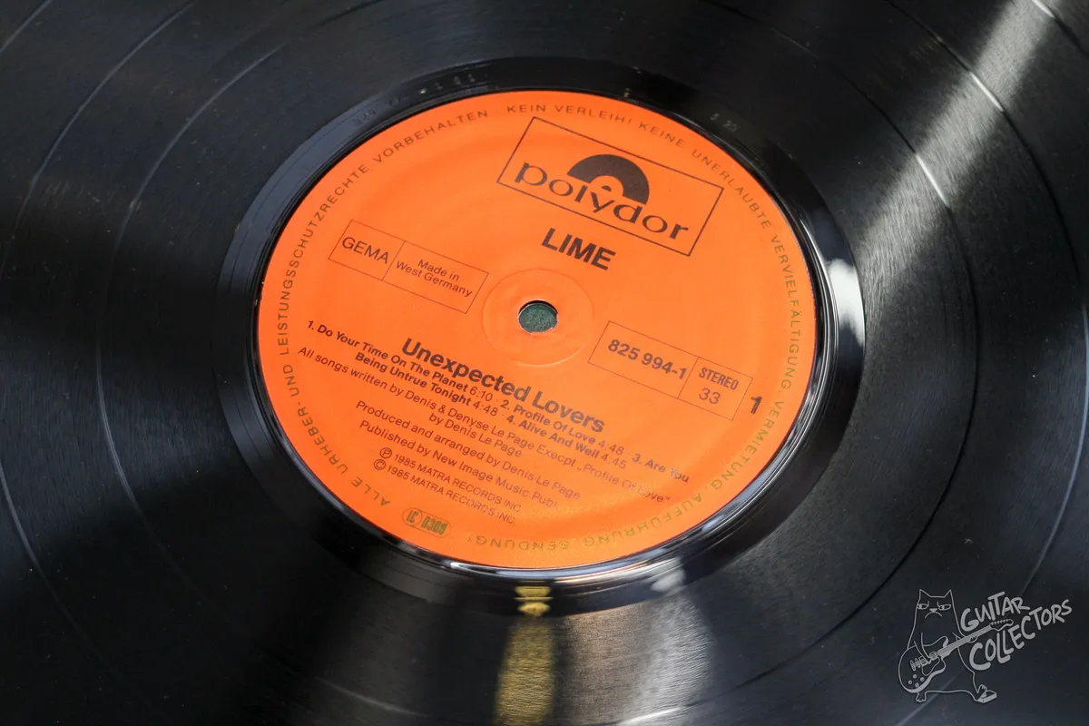 Lime – Unexpected Lovers LP Germany 1985 NM/NM