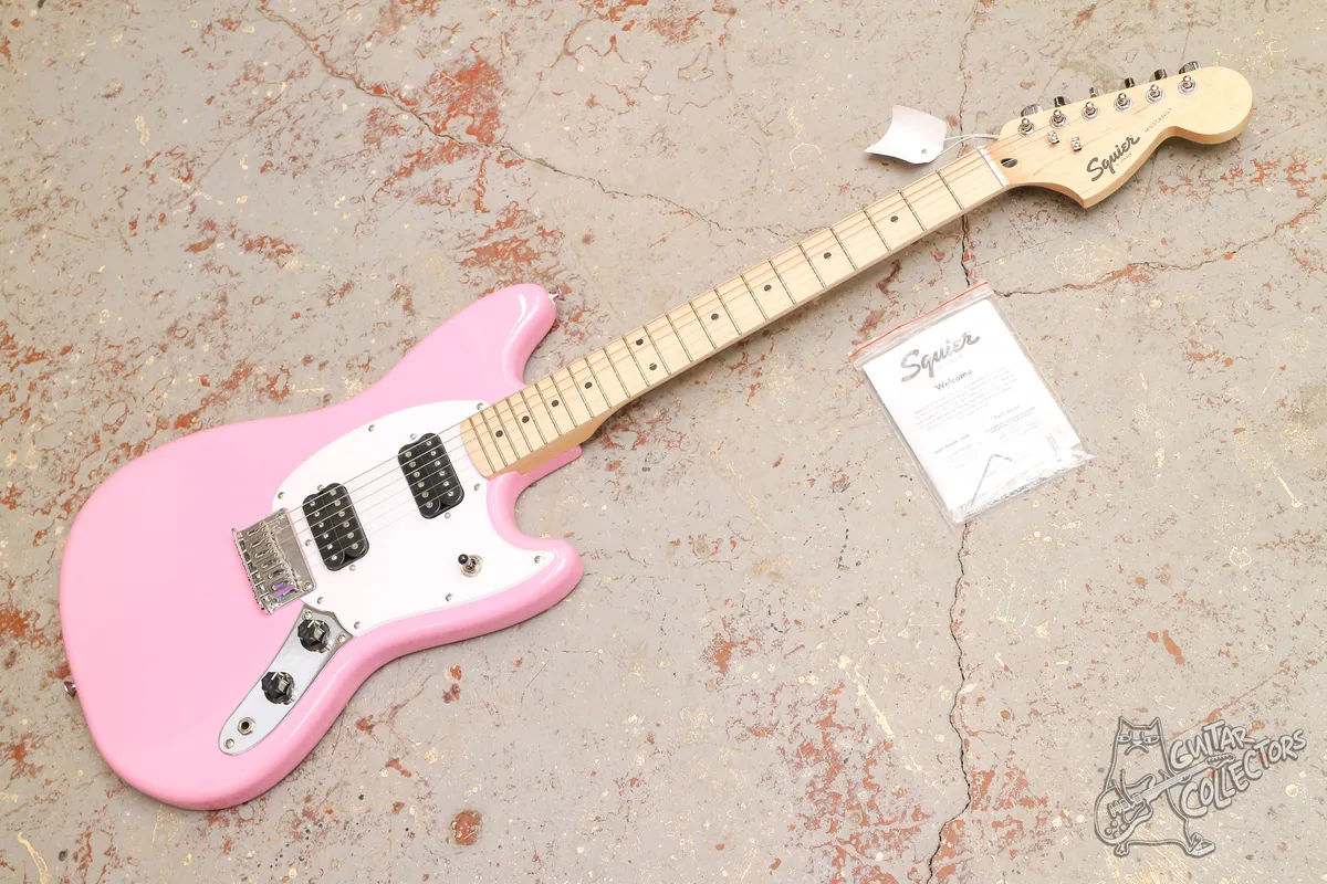 Squier Sonic Mustang HH Flash Pink