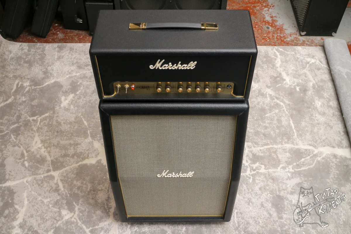 Marshall Origin 20 + ORI212A Guitar Tube Stack