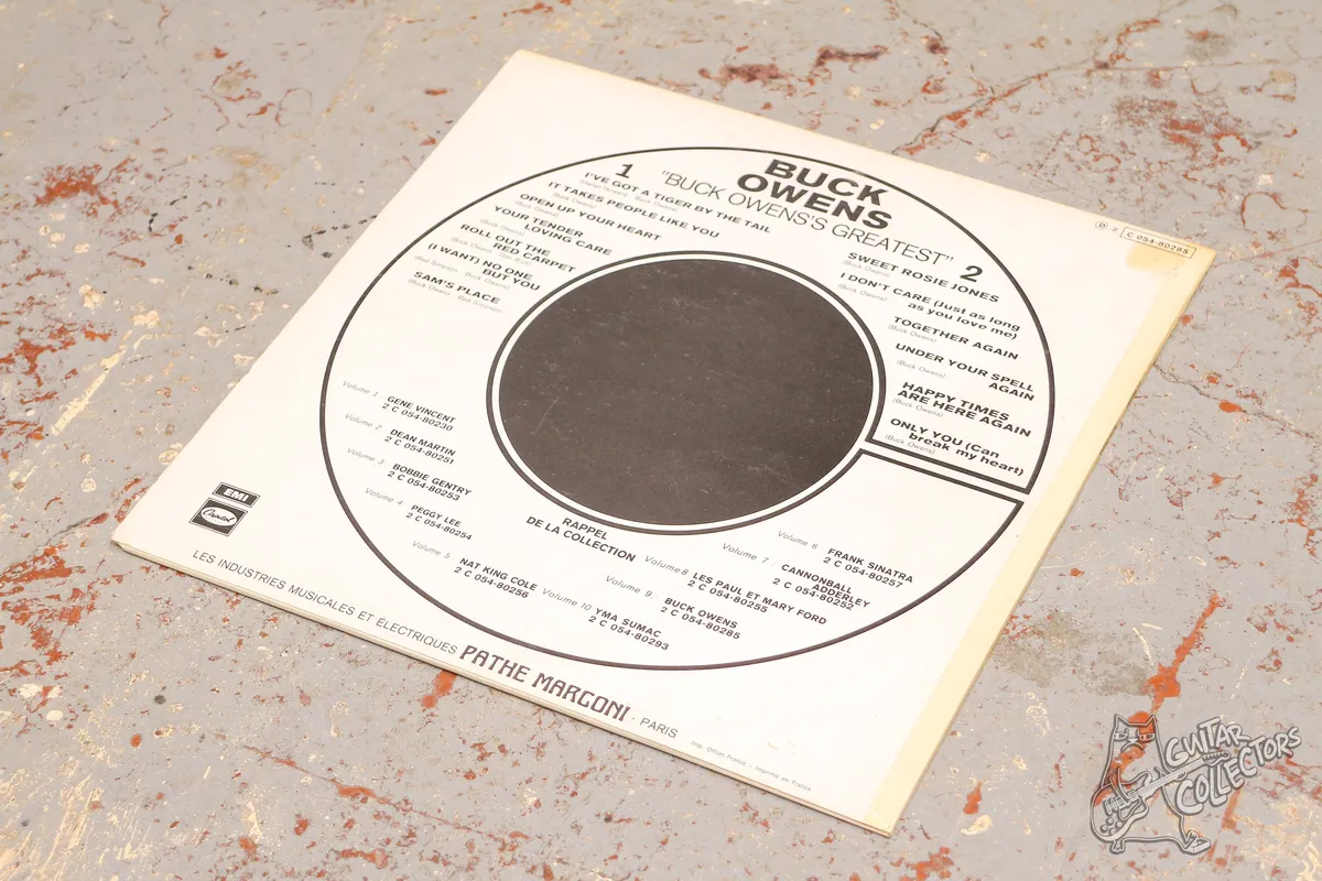 Buck Owens – Buck Owens's Greatest LP France 1970 NM/NM