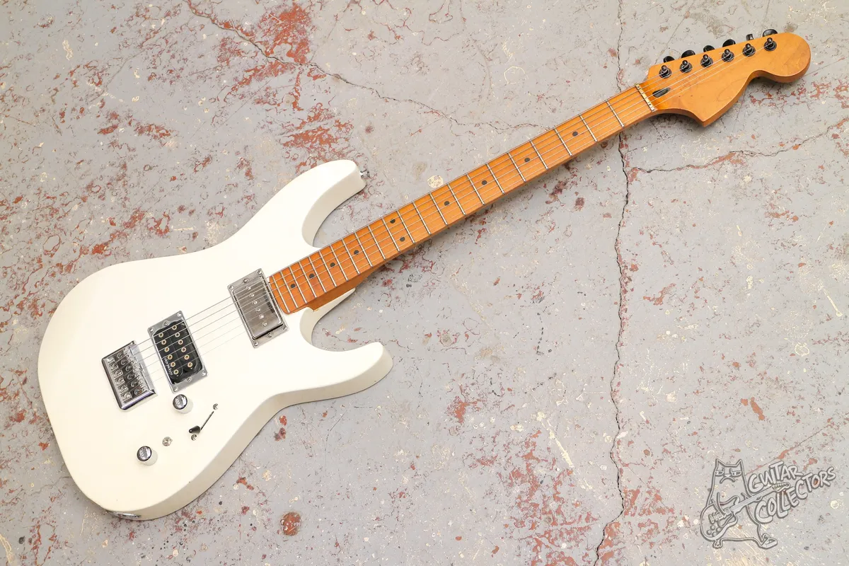 Partcaster Superstrat HH White