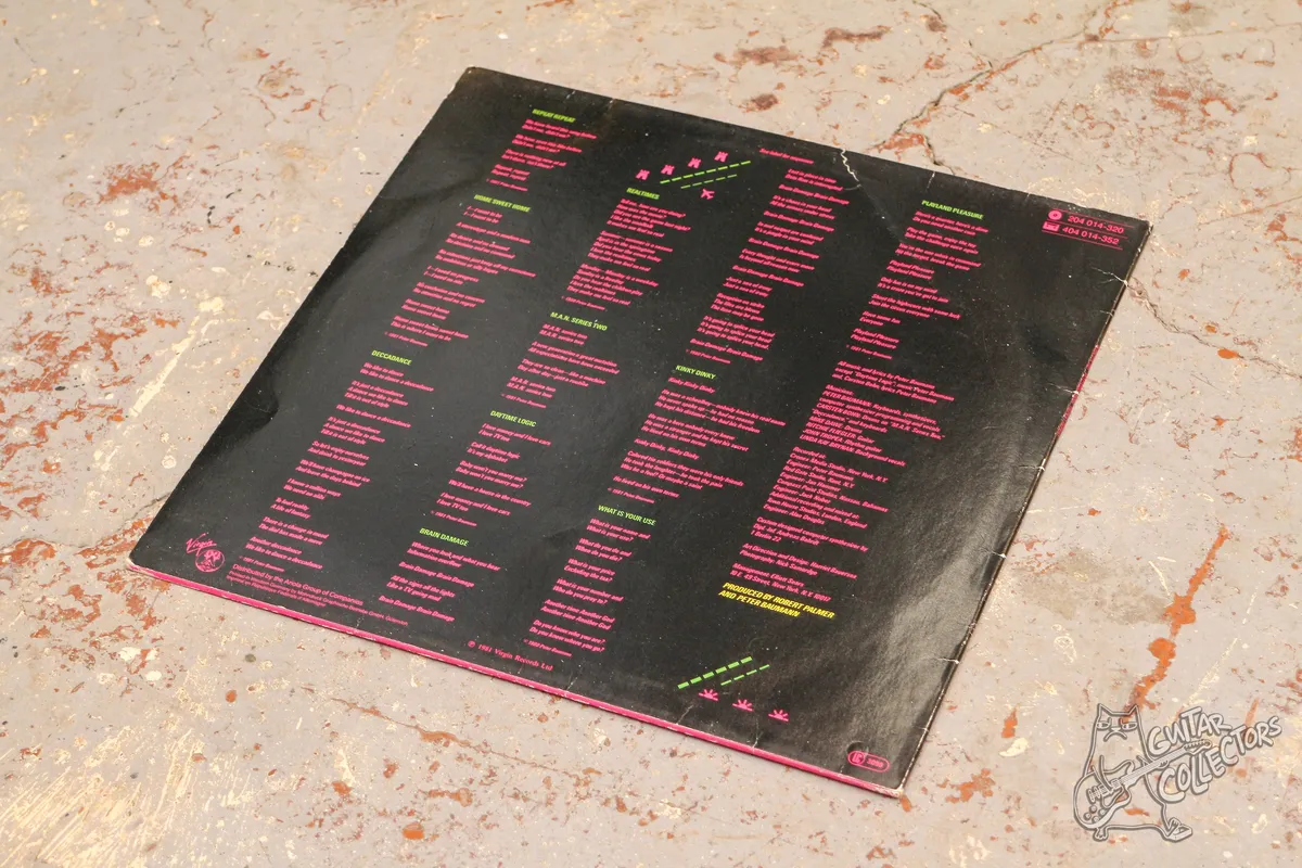 Peter Baumann – Repeat Repeat LP Germany 1981 EX/NM