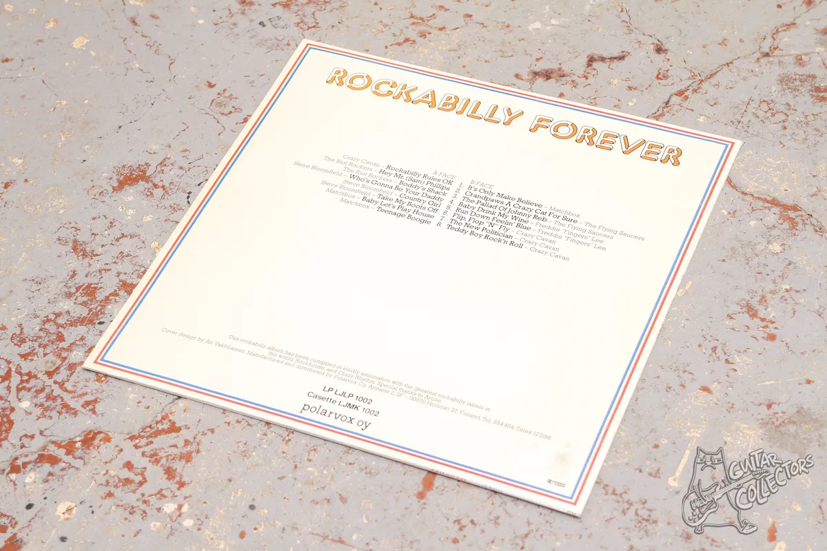 Various – Rockabilly Forever LP Finland 1980 NM/NM