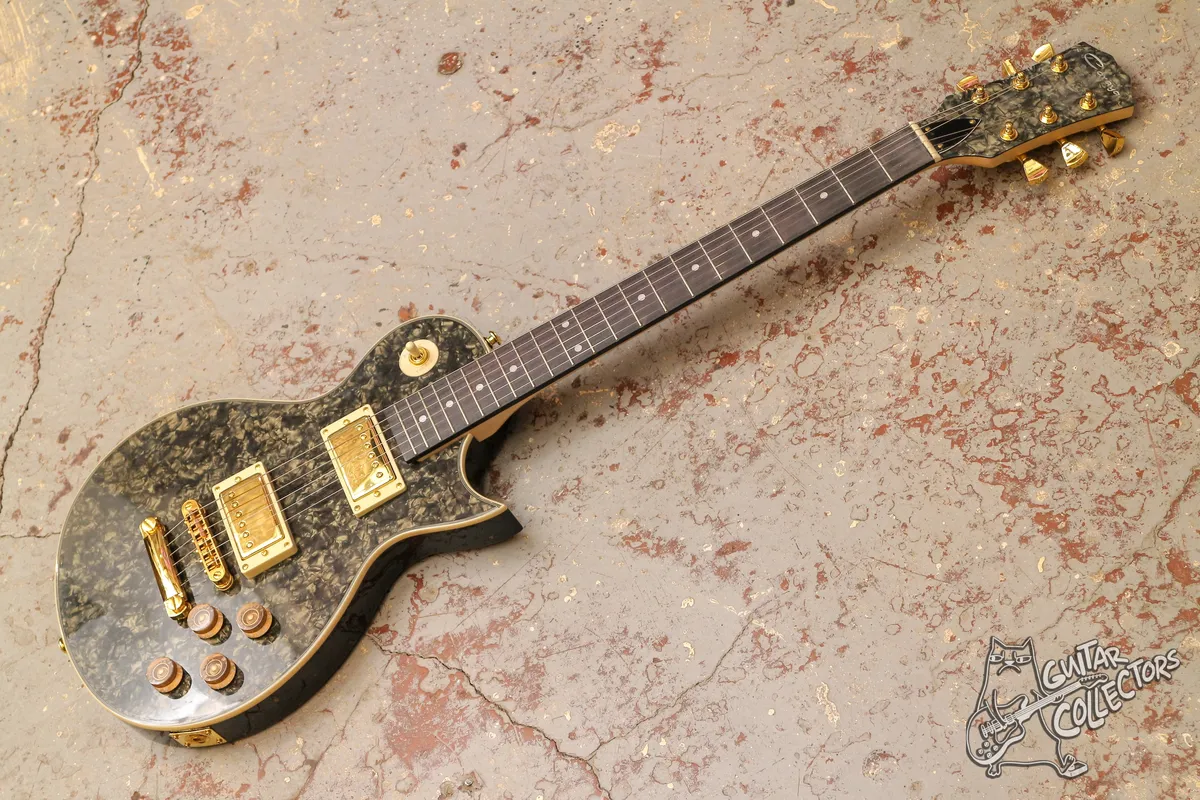 Caraya E-232FT Black Les Paul