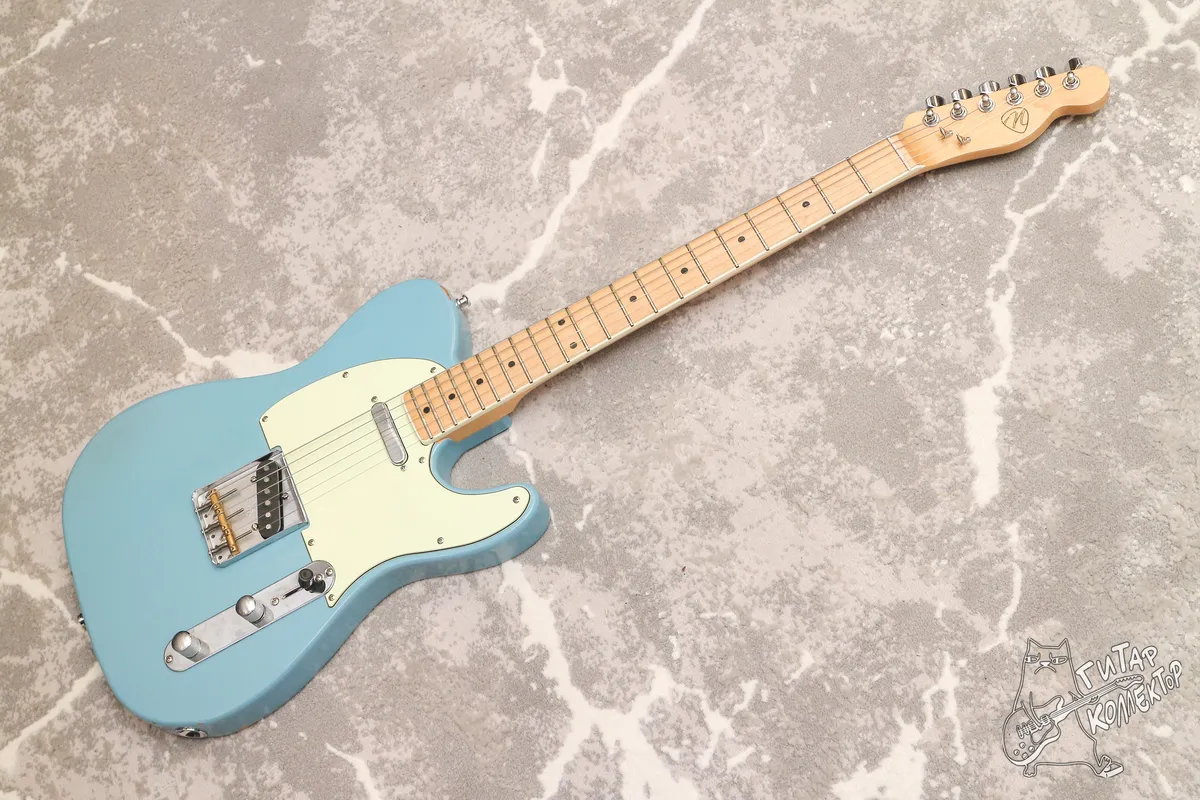 NS Guitars Telecaster Daphne Blue Relic