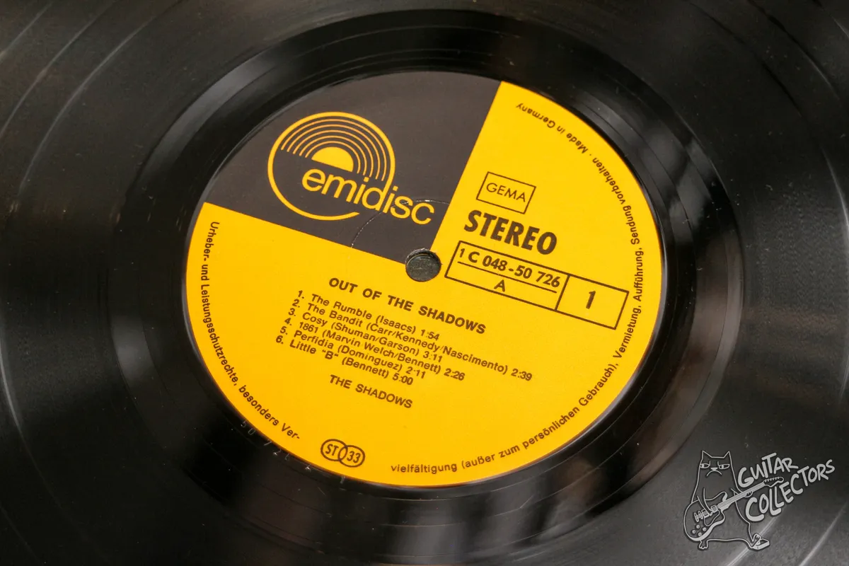 The Shadows – Out Of The Shadows LP Germany 1970 EX/NM