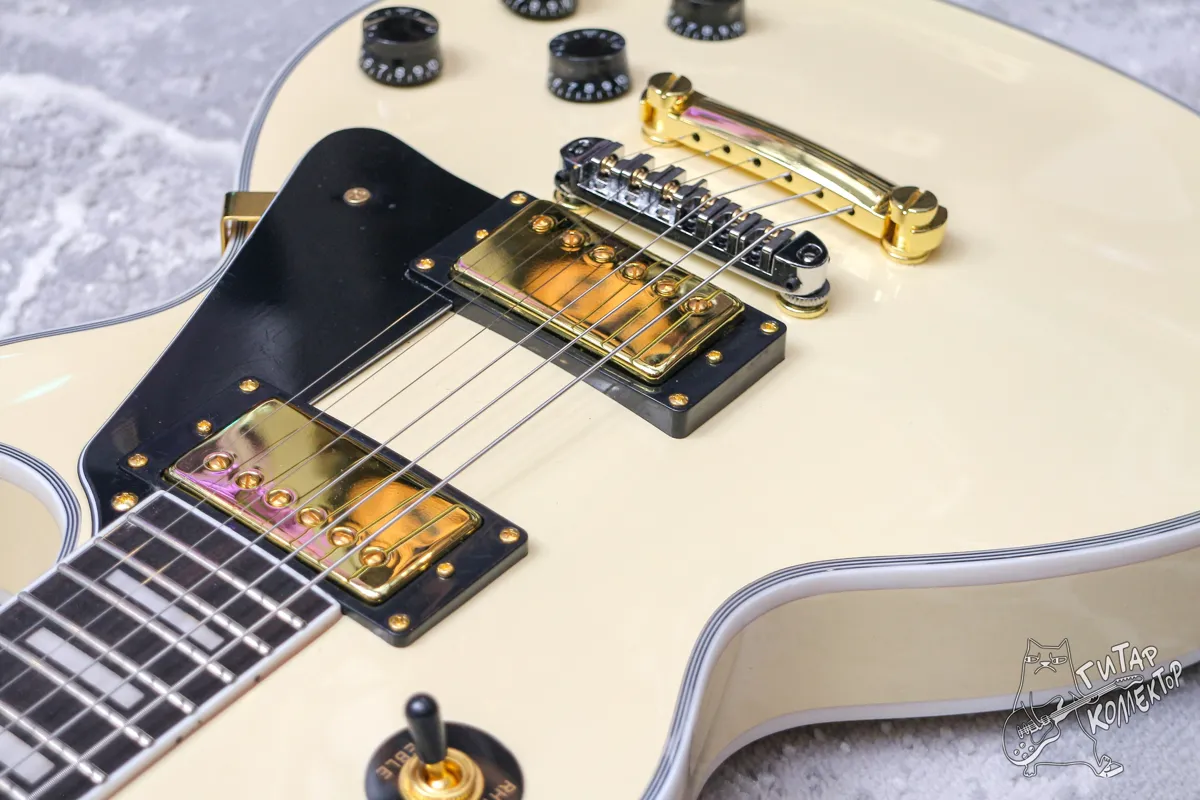 Gibson Les Paul Custom Alpine White China Copy