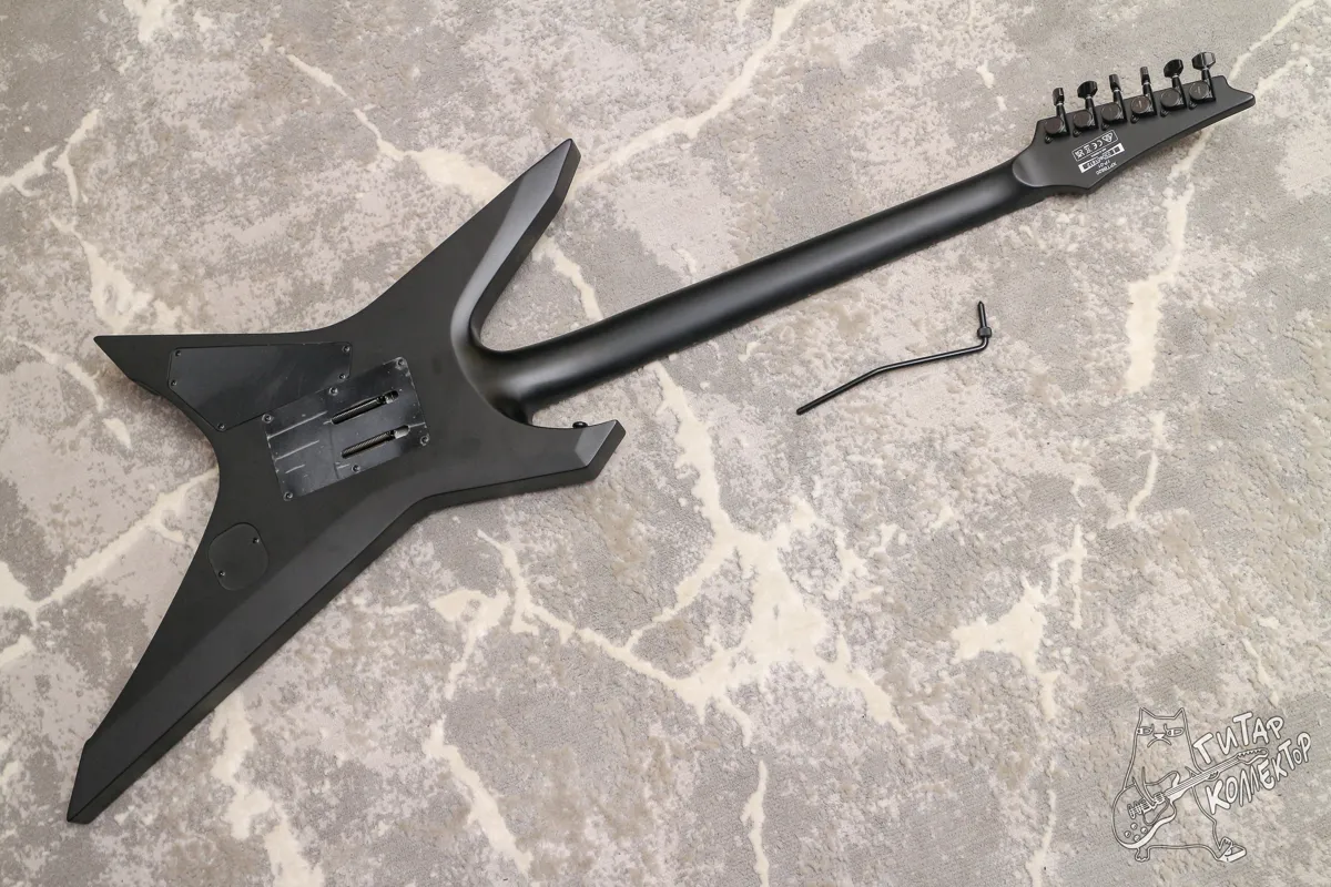 Ibanez Iron Label Xiphos XPTB620 Black Flat