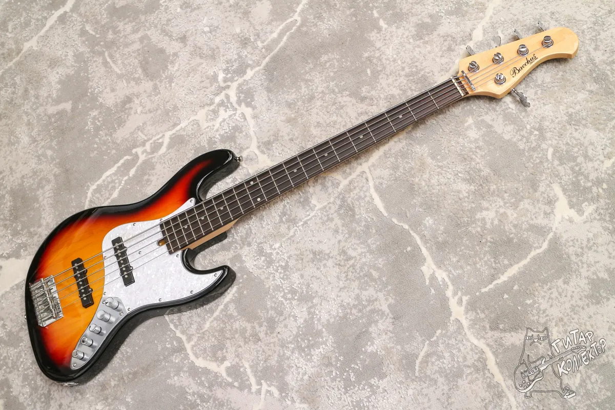 Bacchus Universe Series WJB5-580/R Jazz Bass 5-str