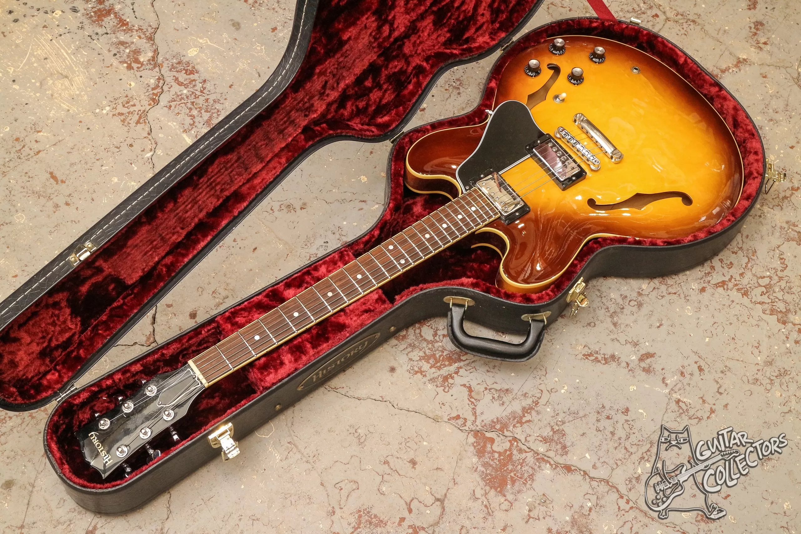 History ZSA-CFS LBS Light Brown Sunburst (ES-335)