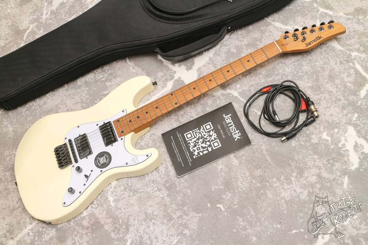 Zivix Jamstik Standard MIDI Guitar Cream