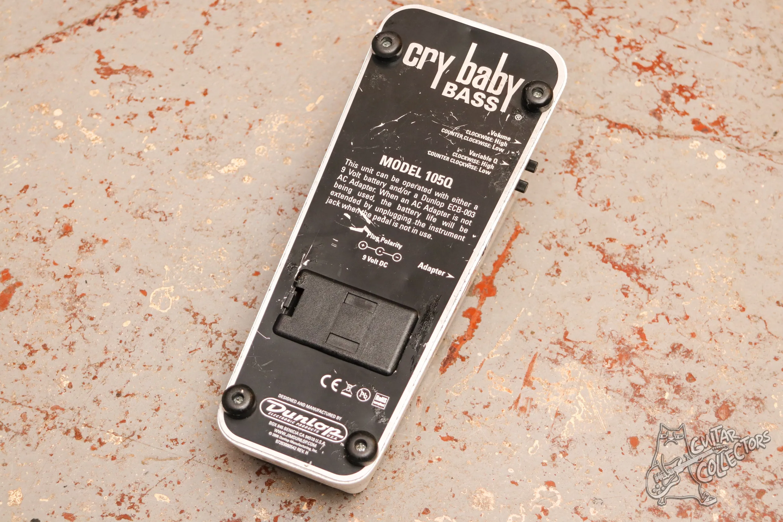 Dunlop 105 Q Cry Baby Wah Bass